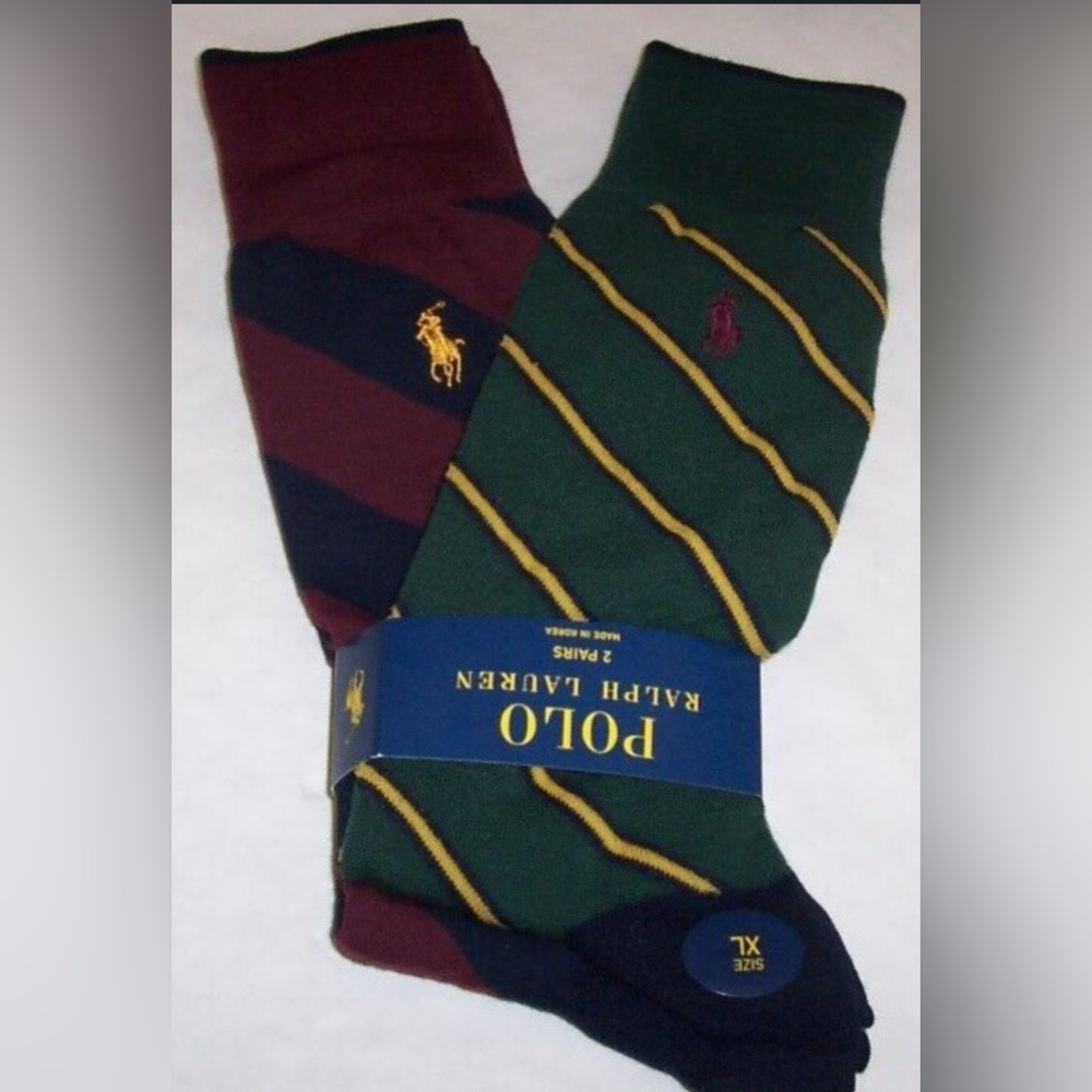 Polo Ralph Lauren Striped Socks Set - Picture 2 of 2
